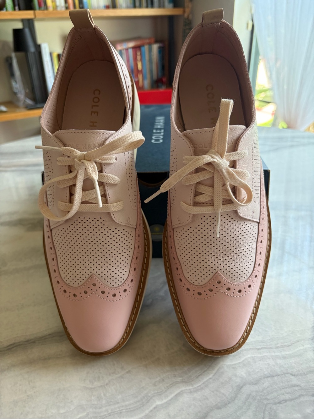Cole Haan Women's ØriginalGrand Platform Wingtip Oxfords - Picture 2 of 10